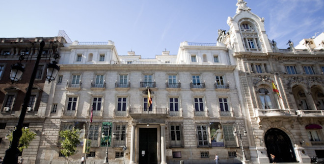 Vue Musée des Beaux-Arts de Madrid