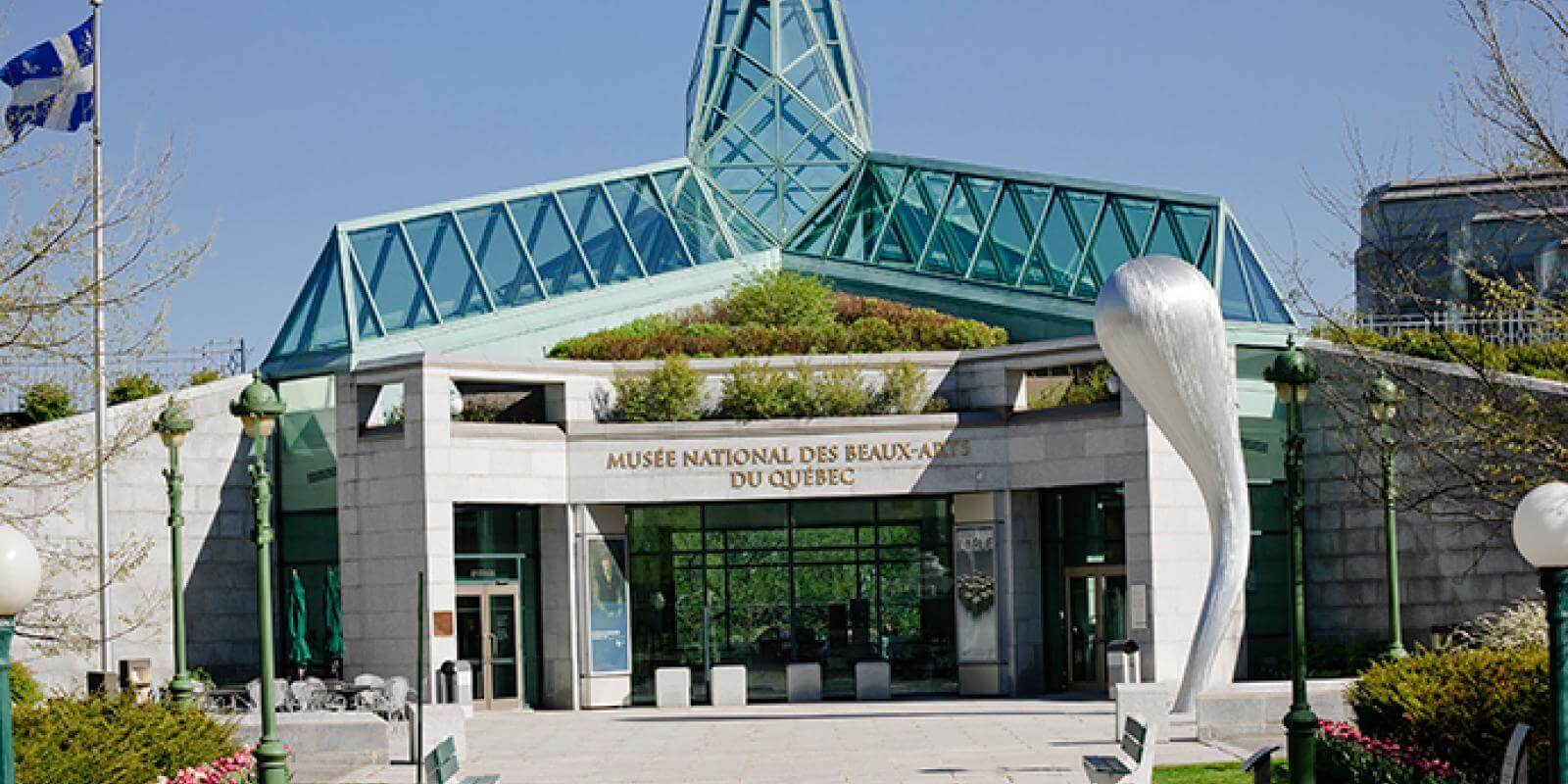 Vue Musée National des Beaux-Arts du Québec