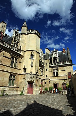 Vue Musée de Cluny - Musée national du Moyen Âge