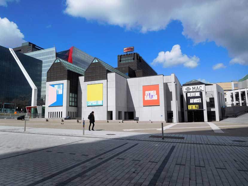 Vue Musée d'Art Contemporain de Montréal