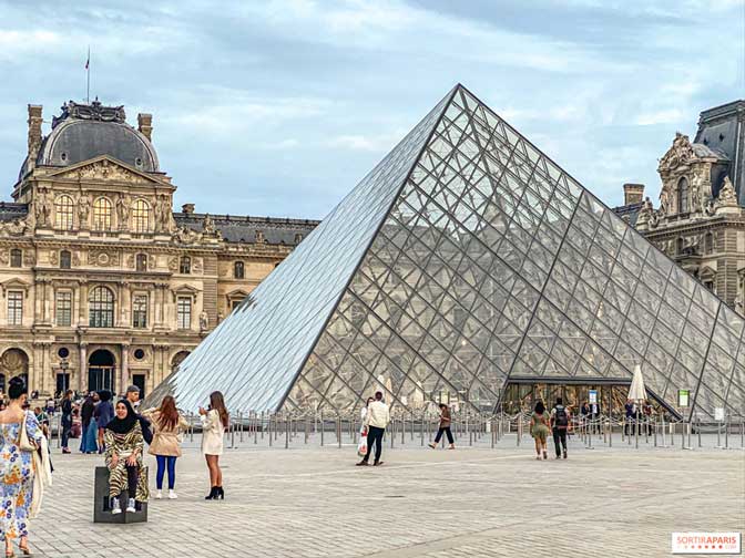 Vue Musée du Louvre