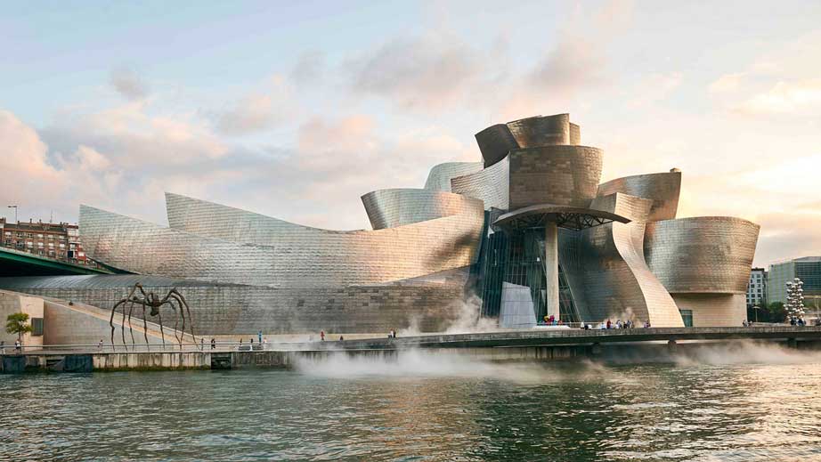 Vue Musée Guggenheim Bilbao