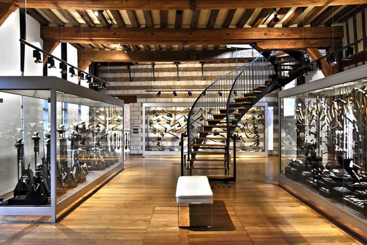 Vue Musée de l'Outil et de la Pensée Ouvrière